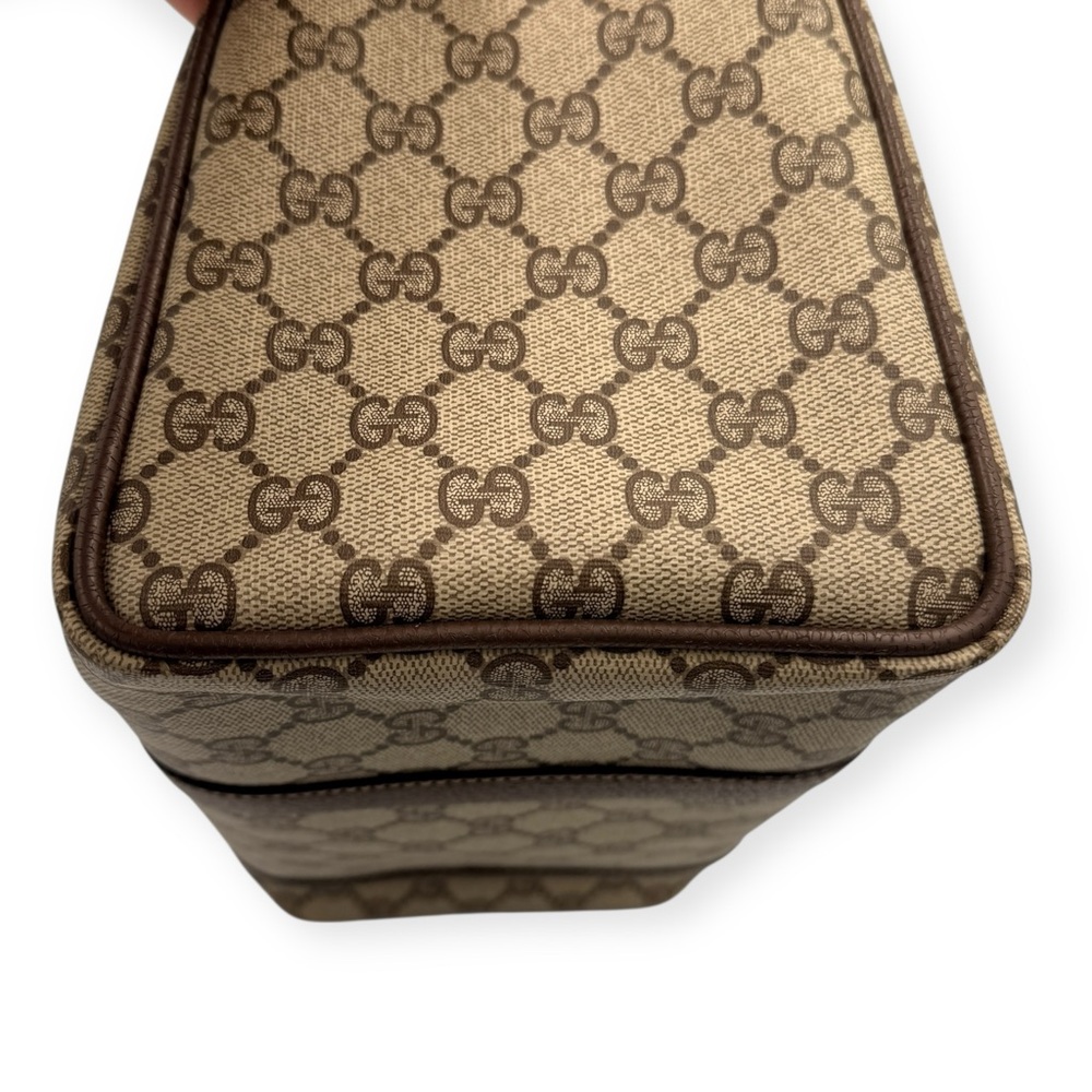 Vintage Gucci GG Supreme Boston Bag with Web Stripe - Picture 9 of 15